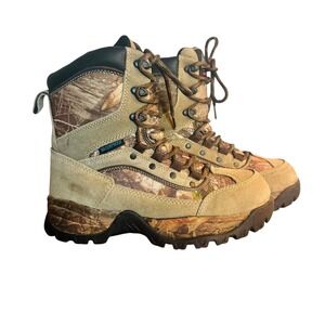 Itasca Kids Camo Waterproof Hunting Boots 3M Thinsulate Insulated 627400 Size 5